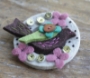 Cocoa Wreath Birdie Pin