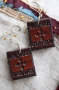 Welsh-Made Leather Dangles – SALE 