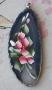 Stone Floral Pendant