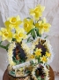 Grande Spring Centerpiece - Daffodil