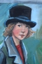 Rascal in Top Hat - 11x14 - PROMO PRICING