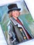 Rascal in Top Hat - 11x14 - PROMO PRICING