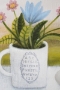 Flowers in an Antique Mug - SALE