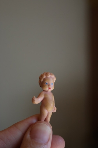 Vintage Rubber Baby Doll Dear