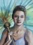 Under the Parasol - 18x24 - PROMO PRICE