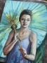 Under the Parasol - 18x24 - PROMO PRICE