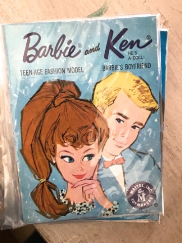 MINT Vintage Barbie Brochure – dated 1962
