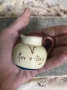 CHECK Miniature "V" for Victory Vase - RARE