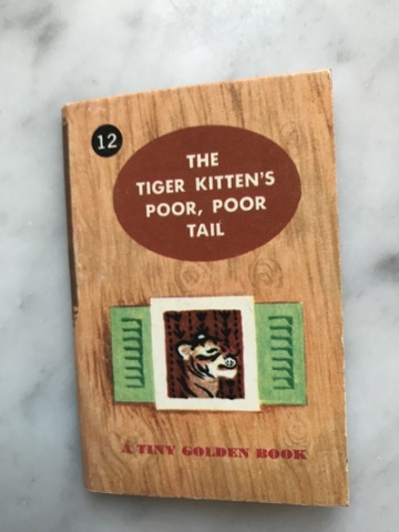 The Tiger Kitten's Tail... - Vintage Mini Book