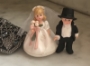 Mini Madame Alexander - VINTAGE- Bride & Groom - SET
