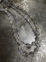 Fine Crystal Duet Vintage Necklace - SALE