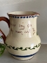 Classic Cottage Jug – Never Say Die 6”