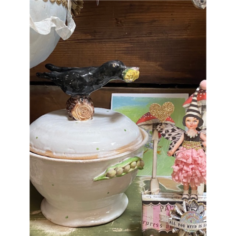 Clever Crow Canister - SALE