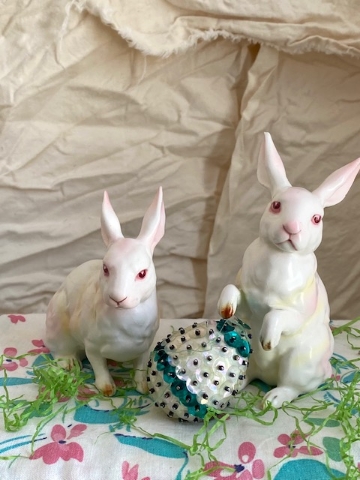 Vintage – PAIR Mid Century Felton Rabbits