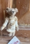 Picture of Her Main Event -- ooak art bear by Letty Worley