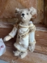Picture of Her Main Event -- ooak art bear by Letty Worley