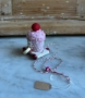 Picture of Pinky Cakes - a wee toy - OOAK by Jody Battaglia