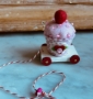 Picture of Pinky Cakes - a wee toy - OOAK by Jody Battaglia