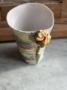 Picture of Bloom Time Joys Vase - ooak  by Julie Whitmore