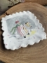 Picture of Wee Snowy Wanderer Plate - OOAK by Julie Whitmore