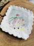 Picture of Wee Snowy Wanderer Plate - OOAK by Julie Whitmore