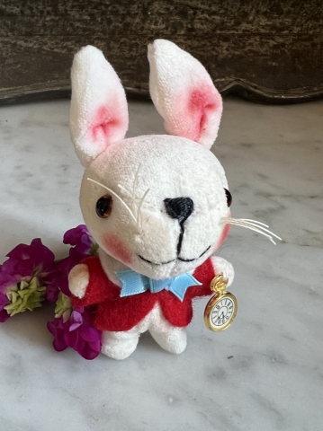 Picture of Wonderland White Rabbit - A Wee Toy