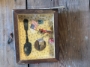 Picture of "hey dolores, great jumping" - ooak Shadowbox by Kitty B. -Calico & Buttons