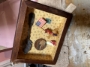 Picture of "hey dolores, great jumping" - ooak Shadowbox by Kitty B. -Calico & Buttons