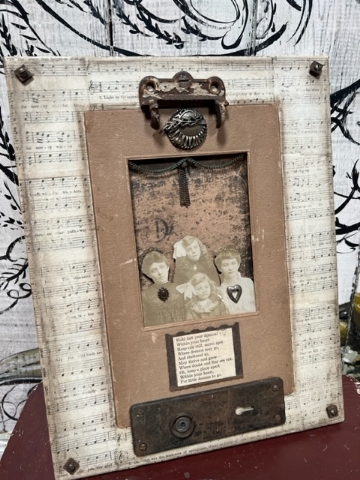 Picture of "...for little dreams to go" - OOAK Mixed Media by Cheryl Kuhn