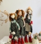 Picture of Annike & Kitty Greenbrier - Art Doll & Toy Set by Zwergnase  22.5" / 58cm