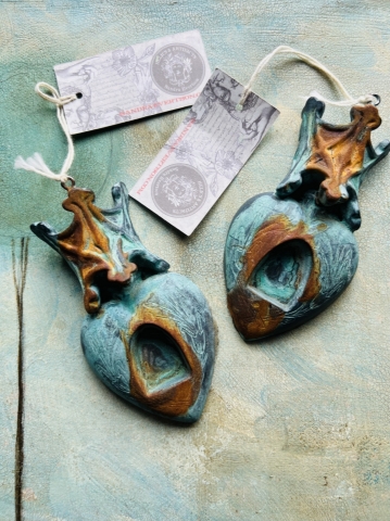 Picture of Verdigris Crowned Reliquary No.1 - by Sandra Evertson