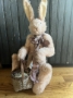 Picture of A Perfect Easter Hare - one of a kind art rabbit by Lori Ann Baker Corelis 