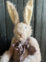 Picture of A Perfect Easter Hare - one of a kind art rabbit by Lori Ann Baker Corelis 