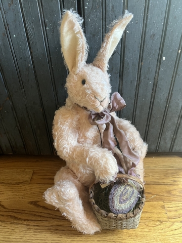 Picture of A Perfect Easter Hare - one of a kind art rabbit by Lori Ann Baker Corelis 