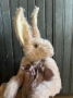 Picture of A Perfect Easter Hare - one of a kind art rabbit by Lori Ann Baker Corelis 