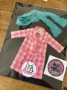 Picture of Checks Coat and Scarf Set  - by M for Monkey