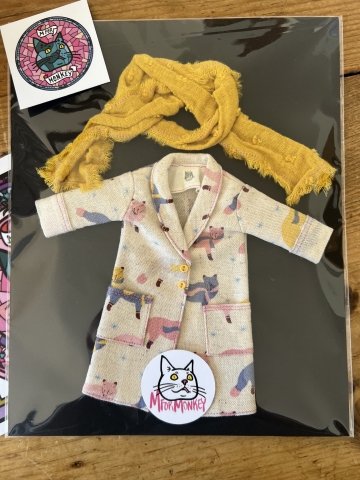 Picture of Happy Coat and Scarf Set  - by M for Monkey - copy