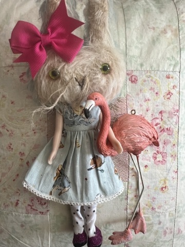 Picture of Bunny Middie Blythe "Alice" - ooak by Letty Worley - SALE