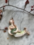 Picture of  Our Favorite Mermaid Ornament  - OOAK  art pottery by Julie Whitmore