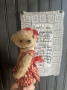 Picture of Lottie the Bear OOAK – 9” – by Jennifer Murphy