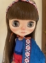 Picture of "Kira" Stock Raspberry Sorbet Custom Blythe by Cecilia Fioravanti 