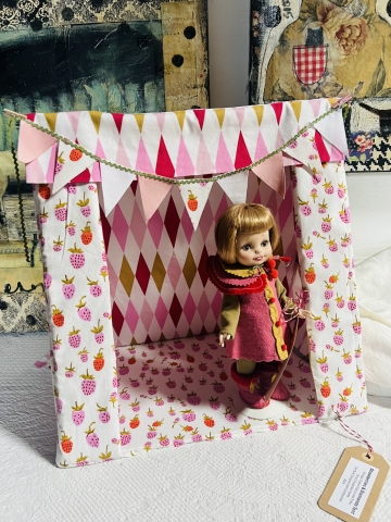 Picture of "Berries & Diamonds" - OOAK Play & Display Tent by Tim Purk