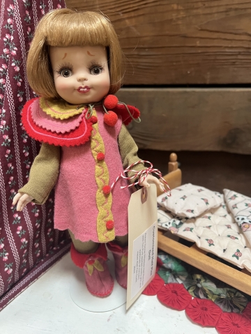 Picture of "Half Pint Cutie" – ooak custom doll by artist Tim Purk