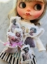 Picture of Darlene  - Cuddle Brooch -  ooak by Ilaria Giostrella - SALE  