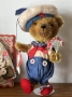 Picture of Horatio Teddy Bear - a ooak heirloom toy Jody Battaglia 