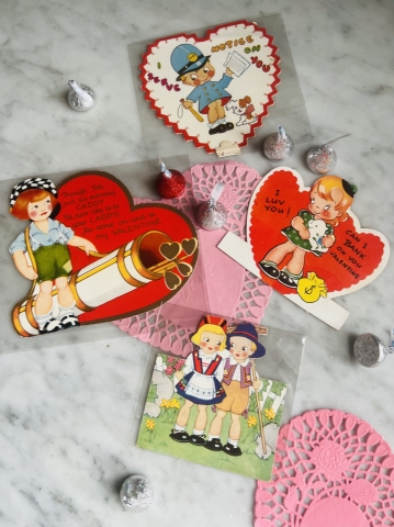 Picture of Vintage Valentines - treat lot R