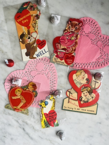 Picture of Vintage Valentines - treat lot V