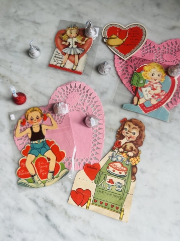 Picture of Vintage Valentines - treat lot W