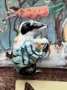 Picture of Festive Badger - ooak Ornament by Julie Whitmore