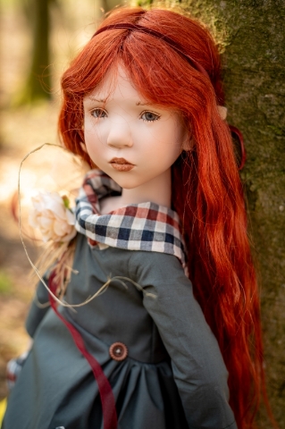 Picture of NEW JUNO #2 - Spring '25 - 70cm/27.5" - 11 Joints   - Zwergnase Kunstpuppen Art Doll IN STOCK
